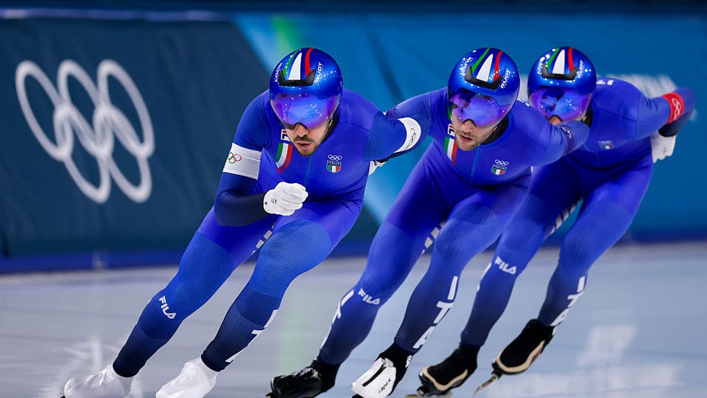 Italian speed skaters