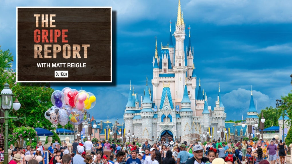 The Gripe Report logo and Walt Disney World
