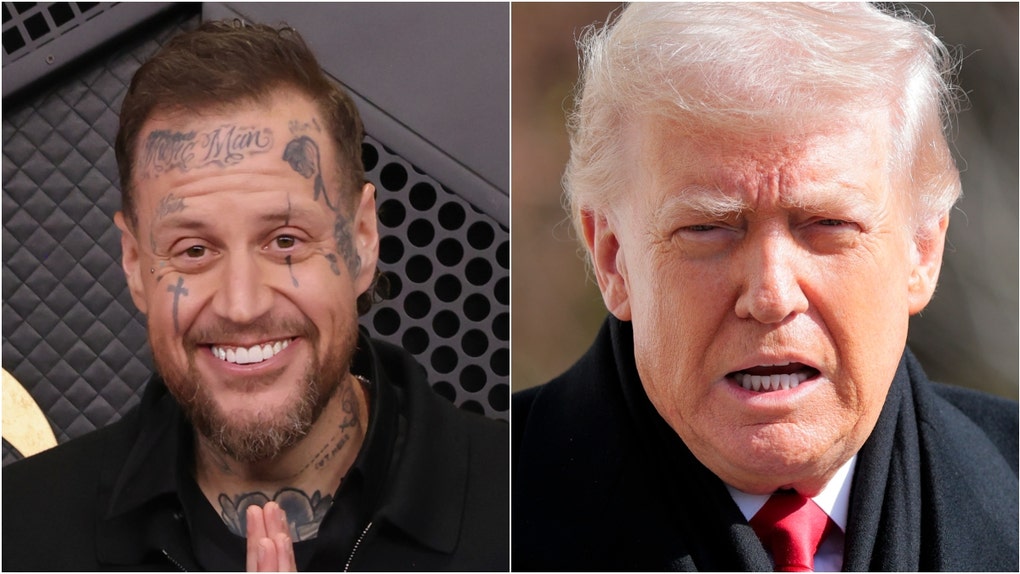 Country star Jelly Roll didn't take the bait when asked to comment on current events in America. What did he say? Watch a video of his comments. (Photo by Chip Somodevilla/Getty Images and Photo by John Shearer/Getty Images for The Recording Academy)