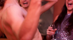 police chief holiday party striptease