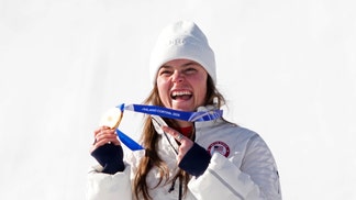 Breezy Johnson of Team USA