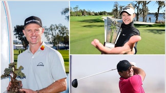 Justin Rose, Nelly Korda, and Patrick Reed