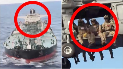The Department of War released footage of U.S. commandos storming the sanctioned oil tanker Aquila II. The footage includes snipers aiming rifles at the ship. Watch the video. (Credit: U.S. Military Footage/Public Domain/https://x.com/DeptofWar/status/2020833550488965503)