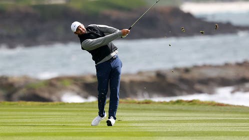 scottie scheffler at pebble beach