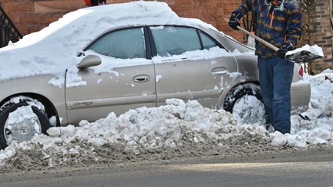 Brawl in Philadelphia over snow-cleared parking spot