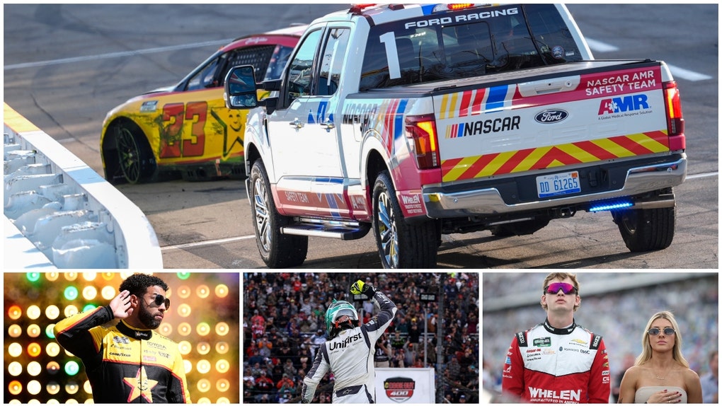 Bubba Wallace is taking heat for bringing out the a caution at Martinsville, Chase Elliott finally got some luck and we nearly had a fight. 