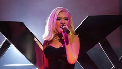 Christina Aguilera performed in lingerie in Austin