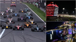 F1 cars, Bahrain circuit, and Jeddah Corniche Street Circuit