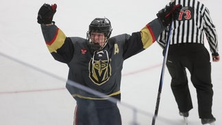 Colin Dorgan nets game winner for his Rhode Island hockey team