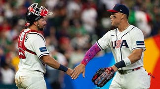 Aaron Judge and Cal Raleigh