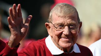 College Football Hall of Famer Lou Holtz. 
