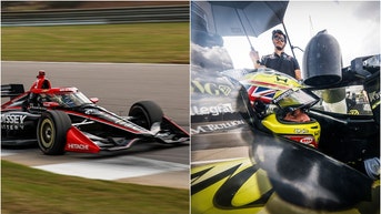 Scott McLaughlin and Will Power