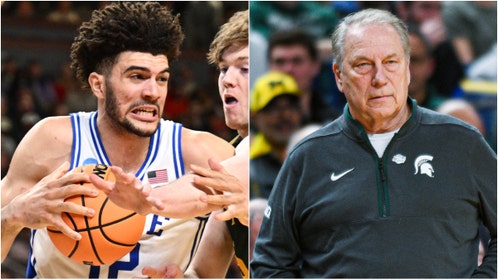 Tickets to the NCAA Tournament games in Washington, D.C. are soaring. The median get-in price for the Sweet 16 with Duke, St. John's, UConn and Michigan State is more than $900. (Credit: Photo by Aaron J. Thornton/Getty Images and Photo by Jamie Sabau/NCAA Photos via Getty Images)