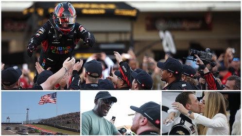 Tyler Reddick's third straight win has NASCAR fans asking questions, crew chief SNAPS at his driver and hot race wife loves America.