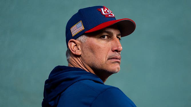 USA pitching coach Andy Pettitte