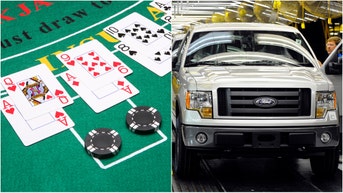 Truck crashes into Las Vegas casino. (Credit: Getty Images Creatives)