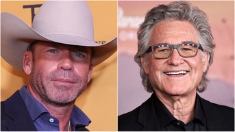 Kurt Russell, Taylor Sheridan (Photo by Jamie McCarthy/Getty Images and Photo by Omar Vega/Getty Images)
