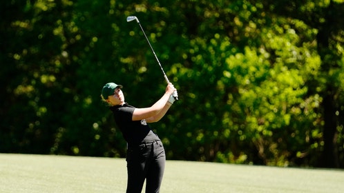 Bailey Shoemaker competing in the Augusta National Women's Amateur