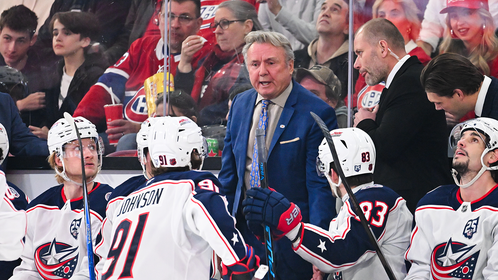 Rick Bowness and Blue Jackets