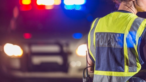 police officer sent topless selfies while on duty