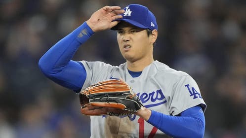 Shohei Ohtani of the Los Angeles Dodgers