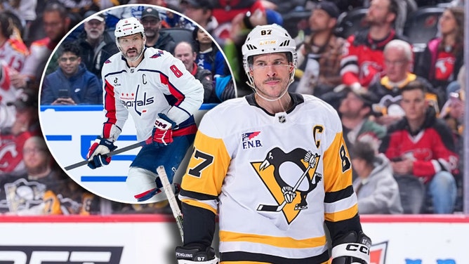 Alex OVechkin and Sidney Crosby