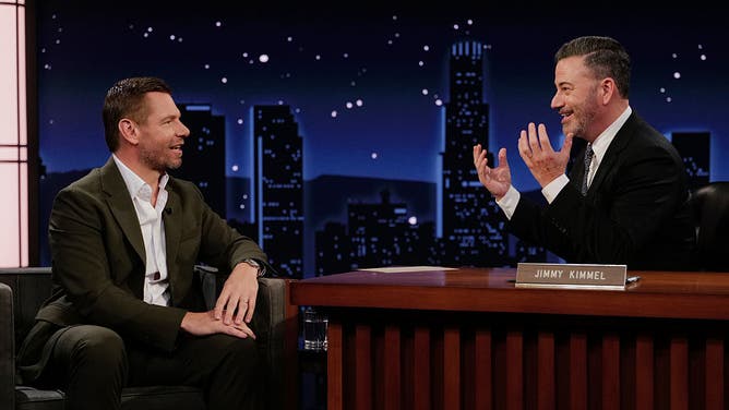 Eric Swalwell and Jimmy Kimmel